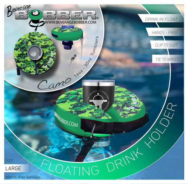 BEVERAGE BOBBER - Patented Floating Drink Holder