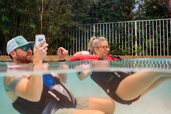 BEVERAGE BOBBER - Patented Floating Drink Holder