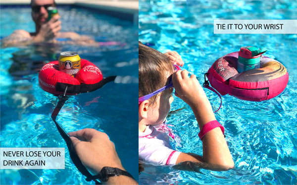 BEVERAGE BOBBER - Patented Floating Drink Holder